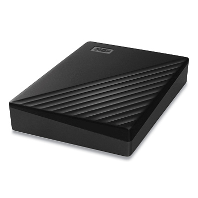 WD MY PASSPORT External Hard Drive, 5 TB, USB 3.2, Black (WDCBPKJ0050BBK)