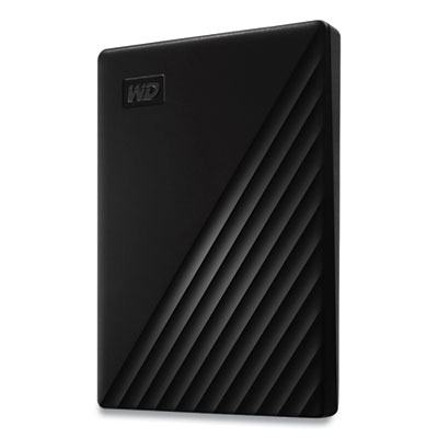 WD MY PASSPORT External Hard Drive, 1 TB, USB 3.2, Black (WDCBYVG0010BBK)