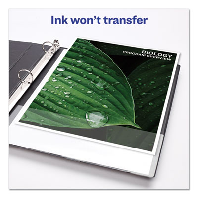 Avery Mini Size Durable View Binder with Round Rings, 3 Rings, 0.5" Capacity, 8.5 x 5.5, White (AVE27726)