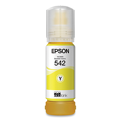 Epson T542420-S (T542) DURABrite EcoFit Ultra High-Capacity Ink, 6,000 Page-Yield, Yellow