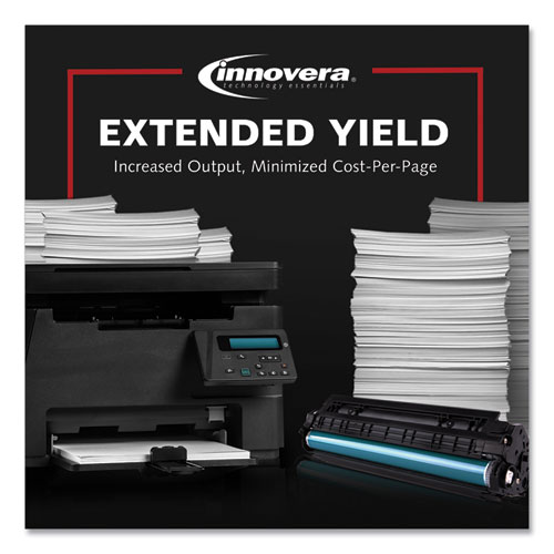 Innovera Remanufactured Black Extra High-Yield Toner, Replacement for 37Y (CF237Y), 41,000 Page-Yield