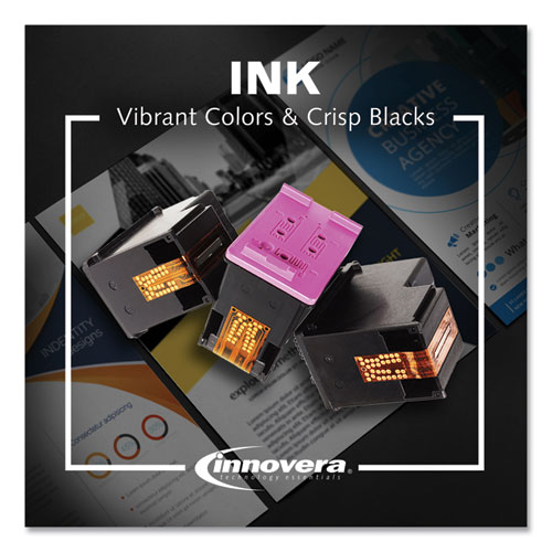 Innovera Remanufactured Yellow High-Yield Ink, Replacement for 952XL (L0S67AN), 1,600 Page-Yield