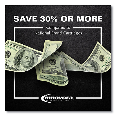 Innovera Remanufactured Cyan High-Yield Ink, Replacement for T288XL (IVRT288XL220), 450 Page-Yield