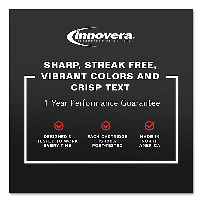 Innovera Remanufactured Black/Tri-Color Ink, Replacement for 62 (IVRN9H64FN), 200/165 Page-Yield