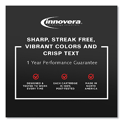 Innovera Remanufactured Black High-Yield Ink, Replacement for 220XL (T220XL120-S), 500 Page-Yield (IVRT220120)