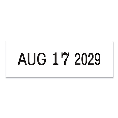 Offistamp Self-Inking Date Stamp, 5 Years, 1" x 0.38", Black Ink (MKG034506)