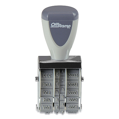 Offistamp Traditional Date Stamp, 5 Years, 1" x 0.12" (MKG034516)