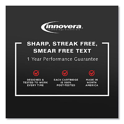Innovera Remanufactured Black Super High-Yield, Replacement for LC109BK, 2,400 Page-Yield