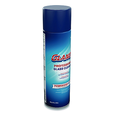 Diversey Glance Powerized Glass and Surface Cleaner, Ammonia Scent, 19 oz Aerosol Spray, 12/Carton (DVO101109731)