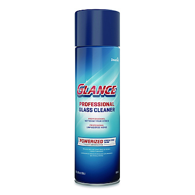 Diversey Glance Powerized Glass and Surface Cleaner, Ammonia Scent, 19 oz Aerosol Spray, 12/Carton (DVO101109731)