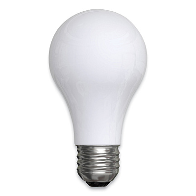 GE Classic LED Soft White Non-Dim A19 Light Bulb, 8 W, 4/Pack (GEL99190)