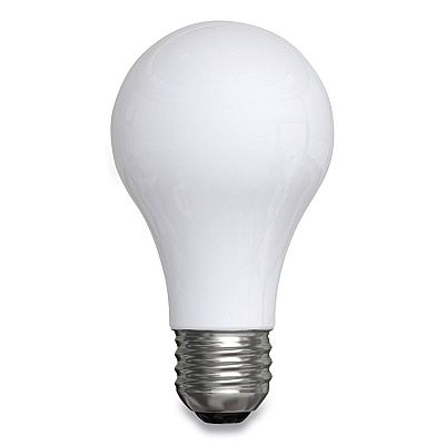 GE Classic LED Non-Dim A19 Light Bulb, 8 W, Daylight, 4/Pack (GEL99192)