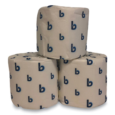 Boardwalk Deluxe Bathroom Tissue, Septic Safe, Embossed, 2-Ply, White, 380 Sheets/Roll, 48 Rolls/Carton (BWK6154)