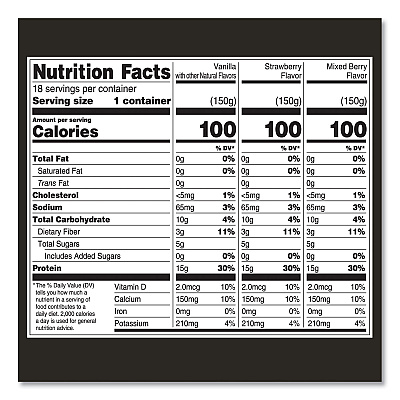 OIKOS Triple Zero Blended Greek Nonfat Yogurt, 5.3 oz, Strawberry/Mixed Berry/Vanilla, 18/Carton (GRR90200027)