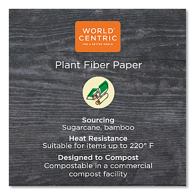 World Centric NoTree Paper Hot Cups, 20 oz, Natural, 1,000/Carton (WORCUSU20)