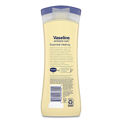 Vaseline Intensive Care Essential Healing Body Lotion with Vitamin E, 10 oz, 6/Carton (DVOCB077007)