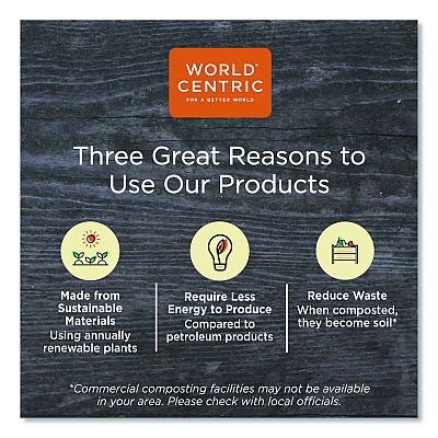 World Centric Sustainable Kraft Paper Straws, Wrapped, 8", Natural, 6,000/Carton (WORSTPA8WK)