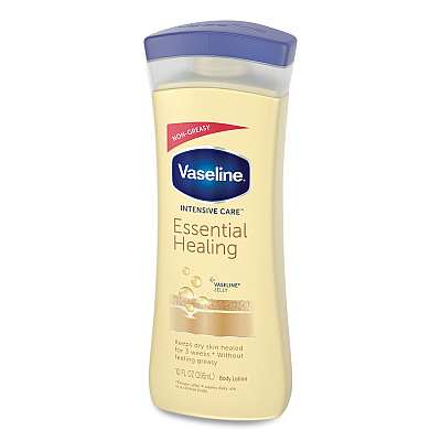 Vaseline Intensive Care Essential Healing Body Lotion with Vitamin E, 10 oz, 6/Carton (DVOCB077007)