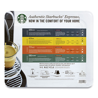 Starbucks By NESPRESSO Pods Variety Pack, Blonde Espresso/Colombia/Espresso/Pikes Place, 60 Pods/Pack (GRR22001153)
