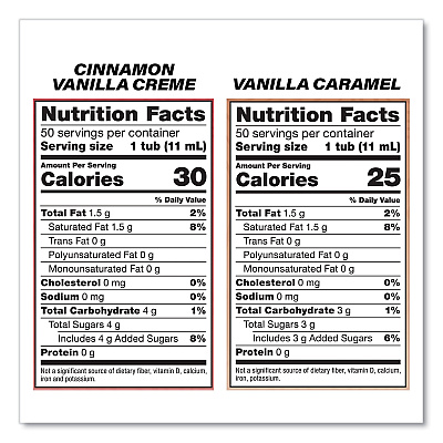 Coffee-mate Liquid Coffee Creamer, Cinnamon/Peppermint/Pumpkin/Vanilla, 0.38 oz Mini Cups, 50/Pack,4 Packs/Carton (GRR70000093)
