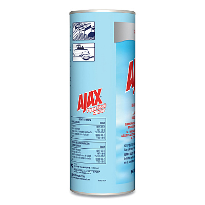Ajax Oxygen Bleach Powder Cleanser, 21oz Can, 24/Carton (CPC14278CT)