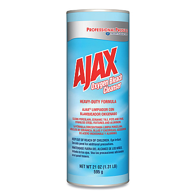 Ajax Oxygen Bleach Powder Cleanser, 21oz Can, 24/Carton (CPC14278CT)