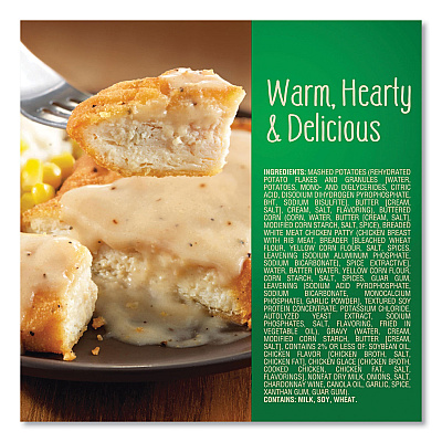 Marie Callender's Country Fried Chicken and Gravy, 13.1 oz Bowl, 5/Pack (GRR90300169)