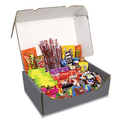 Snack Box Pros No Tricks Just Treats Halloween Box, Assorted Varieties, 6 lb Box, Delivered in 1-4 Business Days (GRR70000084)