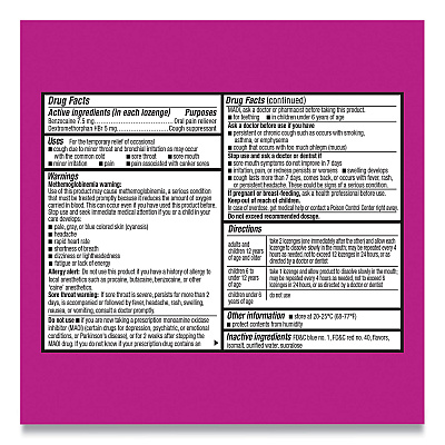 Cepacol Sore Throat and Cough Lozenges, Mixed Berry, 16 Lozenges (RAC74016)