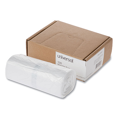 Universal High-Density Shredder Bags, 16 gal Capacity, 100/Box (UNV35947)