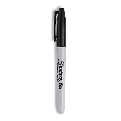 Sharpie Fine Tip Permanent Marker, Canister, Black, 36/Pack (SAN35010)