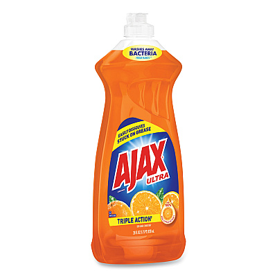 Ajax Dish Detergent, Liquid, Orange Scent, 28 oz Bottle (CPC44678EA)