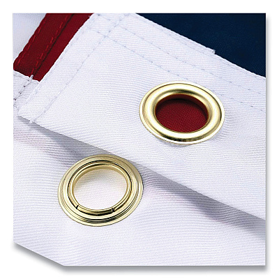 Integrity Flags Indoor/Outdoor U.S. Flag, 96" x 60", Nylon (BAUTB5800)