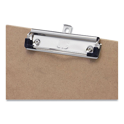 Officemate Recycled Hardboard Clipboard, 1" Clip Capacity, Holds 8.5 x 11 Sheets, Brown, 3/Pack (OIC8350583130)