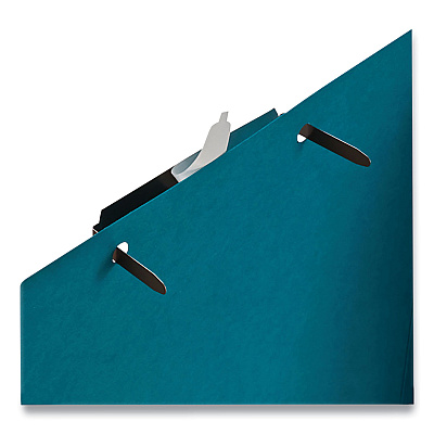 Officemate Self-Adhesive Two-Prong Folder Fastener Bases, 1" Capacity, 2.75" Center to Center, Brown, 100/Box (OIC99875)