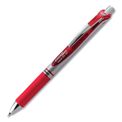 Paper Mate Profile Gel Pen, Retractable, Medium 0.7 mm, Assorted Ink and Barrel Colors, 8/Pack (PAP2097006)