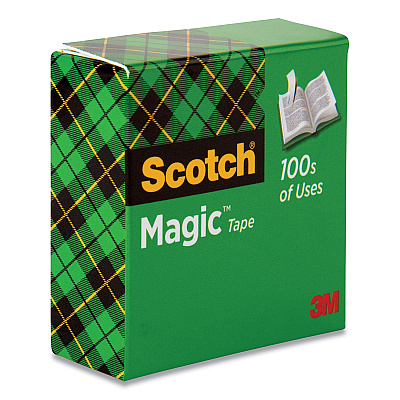Scotch Magic Tape Refill, 3" Core, 0.75" x 72 yds, Clear (MMM810342592)