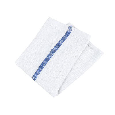 Qwick Wick Bar Mop Towel 30oz Blue Stripe, Pack Of 12 (P-N030-W65-5DZ)