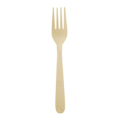 Heavyweight Polypro Fork Almond, Case Of 1000 (CPPHWFKIWA1)