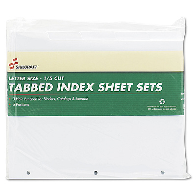AbilityOne 7530015038441, SKILCRAFT CL-Free Copy Paper, 92 Bright, 20 lb Bond Weight, 8.5 x 11, White, 500 Sheets/Ream, 10 Reams/Carton