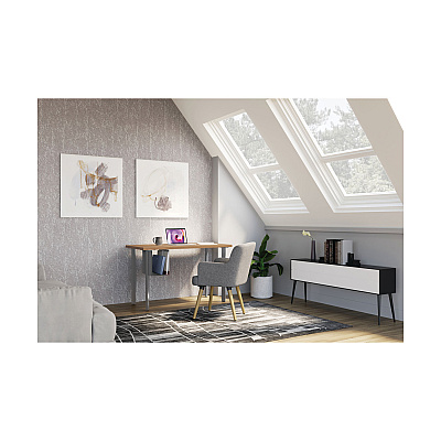 HON Coze Writing Desk Worksurface, Rectangular, 48" x 24", Natural Recon (HONHLCR2448LN1)