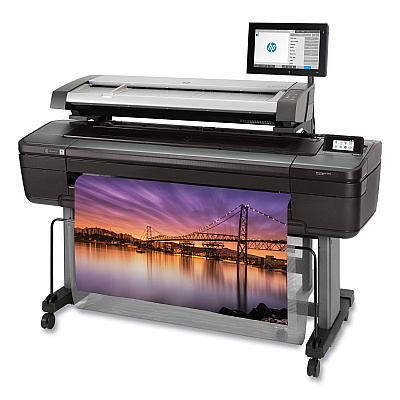 HP DesignJet HD Pro 2 44" MFP Wide Format Inkjet Printer (HEW2QX51E)