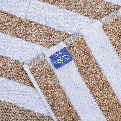 California Cabana Chaise Cover 30x85 Beige, Pack Of 2 (P-CC-CABANA-BG)