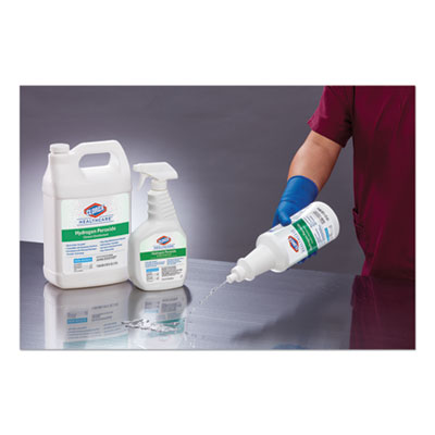 Clorox Healthcare Hydrogen-Peroxide Cleaner/disinfectant, 1 Gal Bottle, 4/carton (CLO30829)