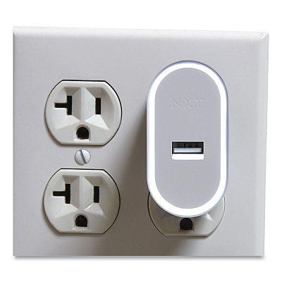 NXT Technologies Wall Charger, USB-A Port, White (NXT24384000)