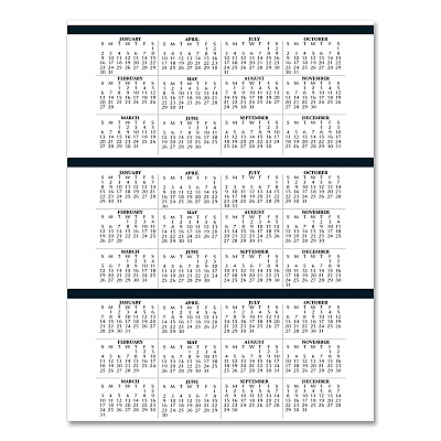 House of Doolittle Executive Series Four-Person Group Practice Daily Appointment Book, 11 x 8.5, Black Hard Cover, 12-Month (Jan to Dec): 2026 (28292)