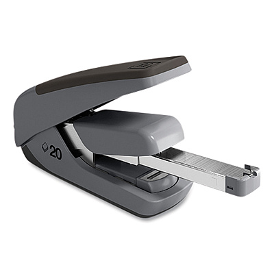 TRU RED One-Touch CX4 Desktop Stapler, 20-Sheet Capacity, Black (TUD576346)