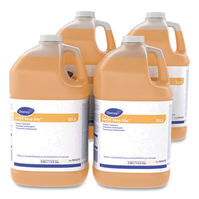 Diversey Suma Stop Slip Traction Treatment, Unscented, 1 gal Bottle, 4/Carton (DVO904678)
