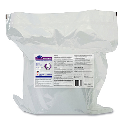 Diversey Oxivir 1 Wipes, 1-Ply, 11 x 12, Cherry Almond Scent, 160/Refill Pack, 4 Packs/Carton (DVO100850925)
