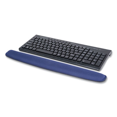Allsop Memory Foam Keyboard Wrist Rest, 2.87 x 18, Blue (ASP30204)